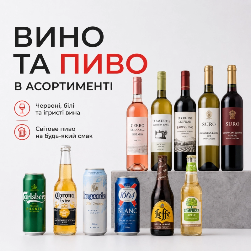 Алкогольні напої  