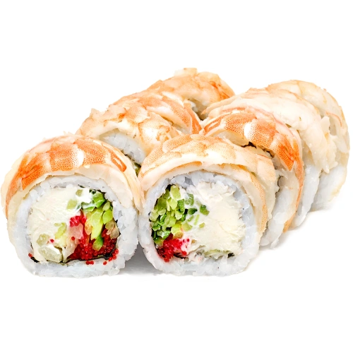 Філадельфія з креветкою XL