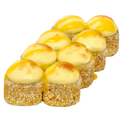 Запечений рол з лососем