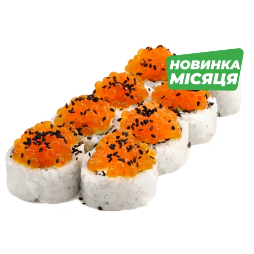 Рол креветка-ікра