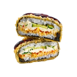 Суші бургер з ікрою