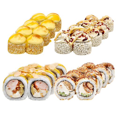 Лосось-тунець-креветка